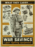 Soldier Equipment Poster Vintage Retro Advert Poster A4 Photo Print