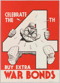 Soldier Fourth War American World War II Advert Poster
