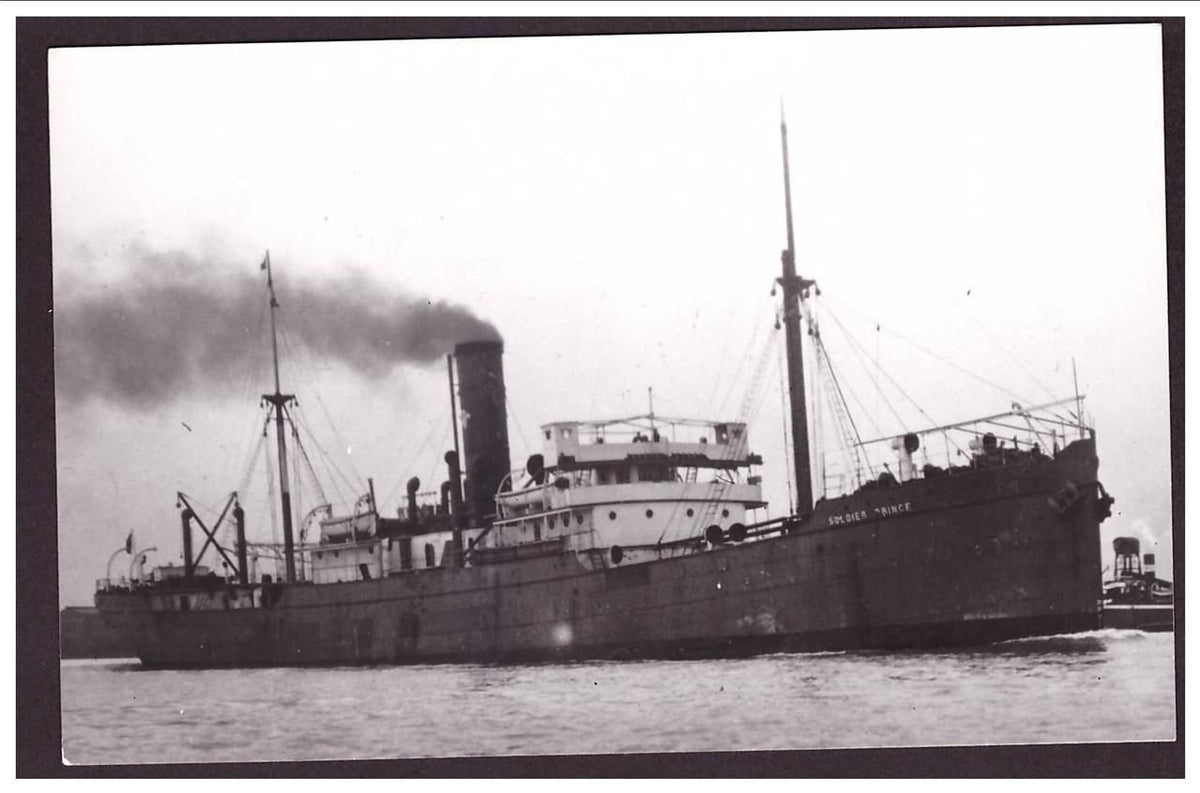 Soldier Prince Built 1901 Steam ship A4 Photo Print