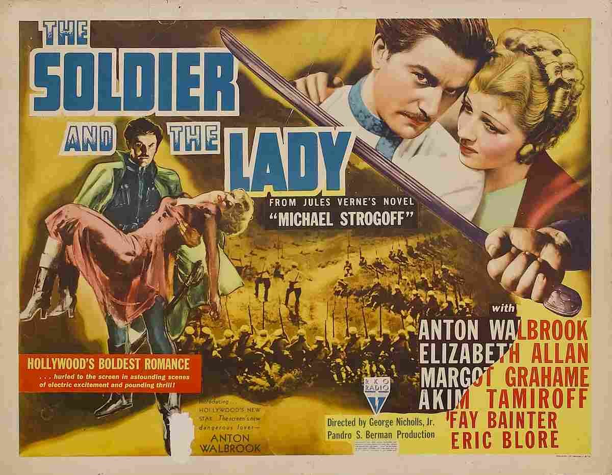 Soldier and the Lady The 01  film star poster A4 Photo Print