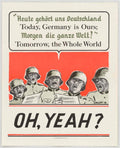 Soldiers Instruments World American World War II Advert Poster