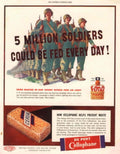 Soldiers Parade Dupoint 1940s Vintage Retro Advert Poster