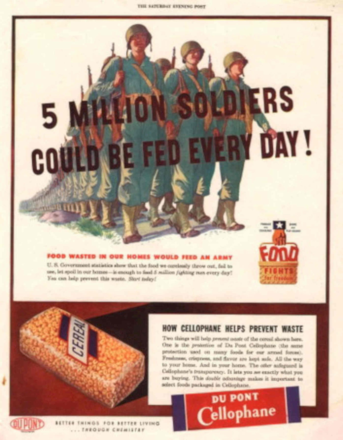 Soldiers Parade Dupoint 1940s Vintage Retro Advert Poster