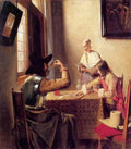 Soldiers Playing Cards A4 Photo Print