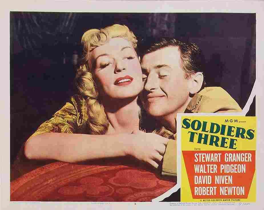Soldiers Three 1951 07  film star poster A4 Photo Print