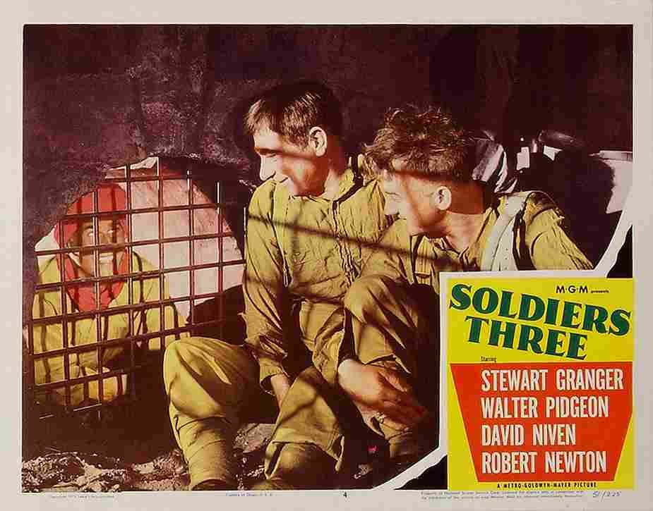 Soldiers Three 1951 10  film star poster A4 Photo Print