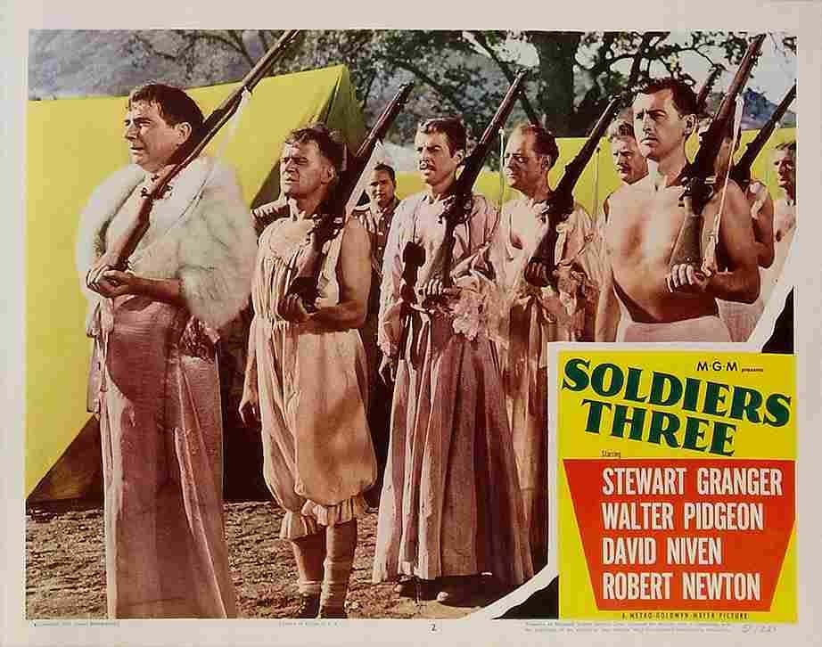Soldiers Three 1951 11  film star poster A4 Photo Print