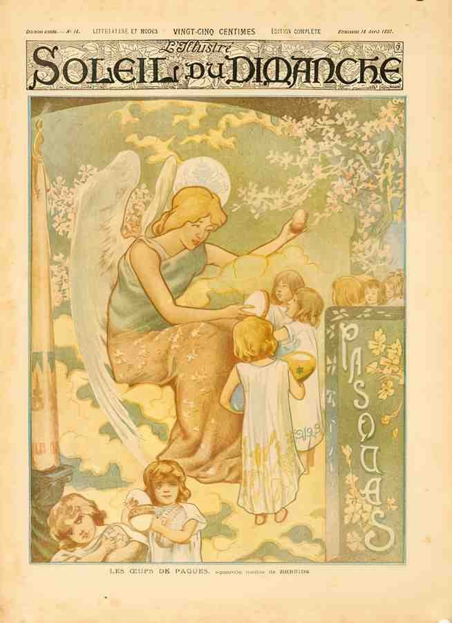 SoleilPaques Vintage Advert A4 Photo Print