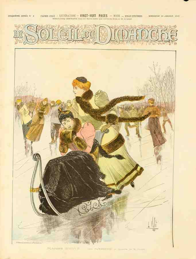 SoleilSkaters Vintage Advert A4 Photo Print