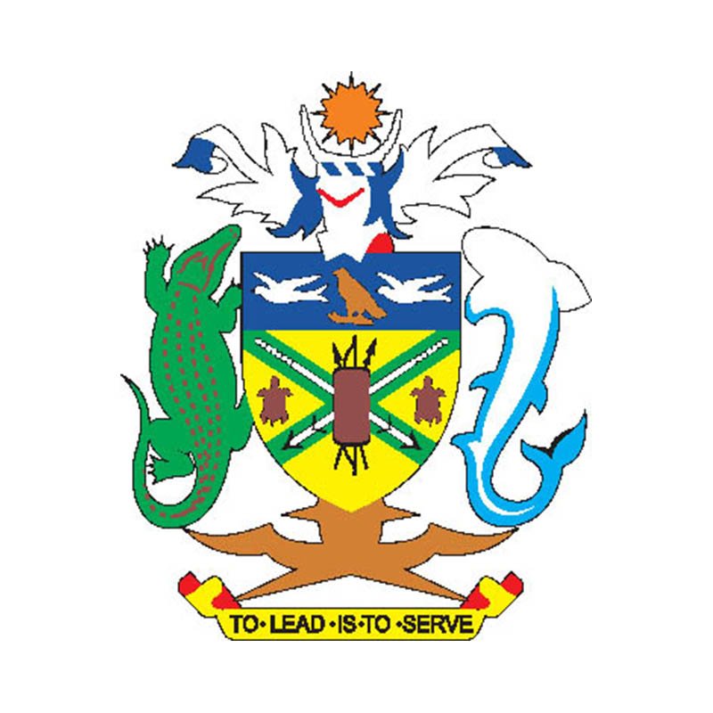 Solomon Islands Coat Of Arms N6417 A4 Photo Print
