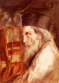 Solomon Simeon Rabbi Holding The Torah A4 Photo Print