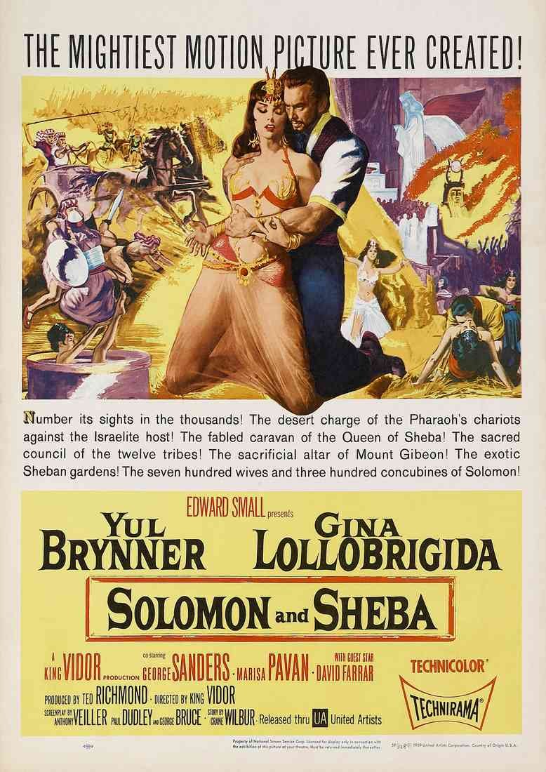 Solomon and Sheba 01 Film A4 Photo Print