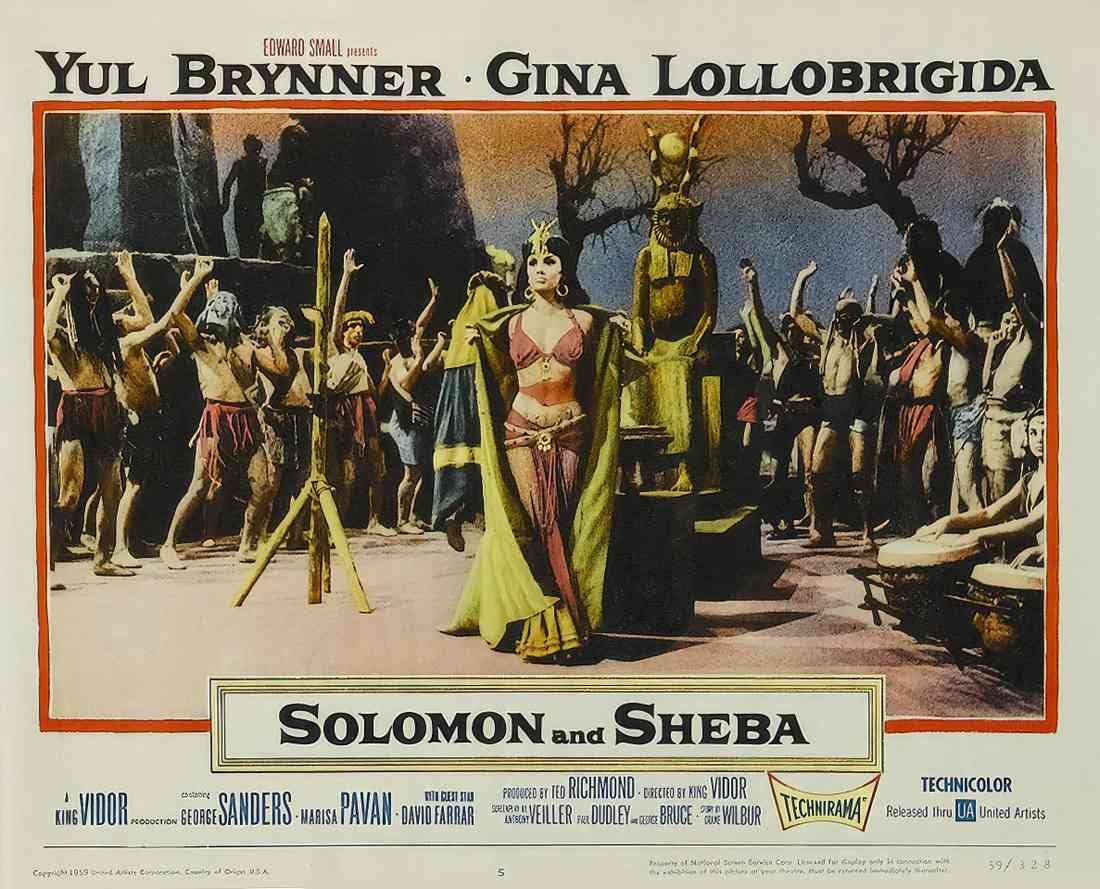Solomon and Sheba 11 Film A4 Photo Print