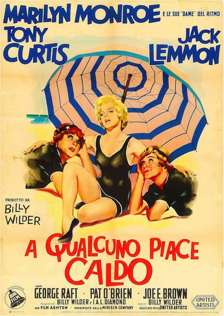 Some Like it Hot 1959 07 Film A4 Photo Print