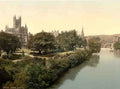 Somerset Bath Abbey Vintage A4 Photo Print