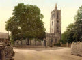 Somerset Cheddar Church Vintage A4 Photo Print