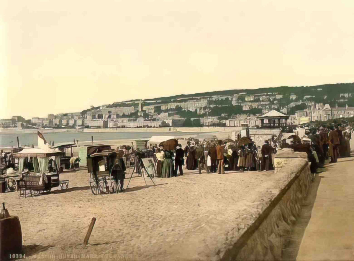 Somerset Weston Super Mare Sands Vintage A4 Photo Print