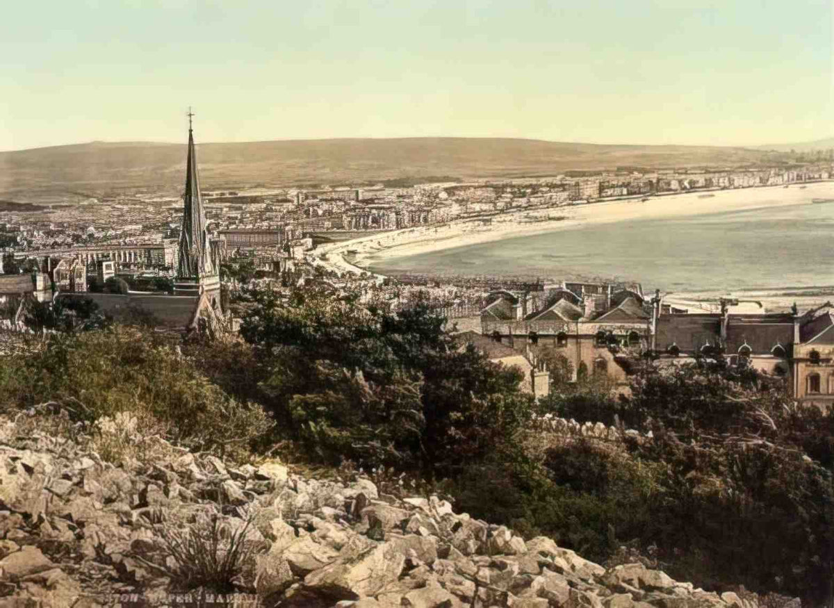 Somerset Weston Super Mare Vintage A4 Photo Print