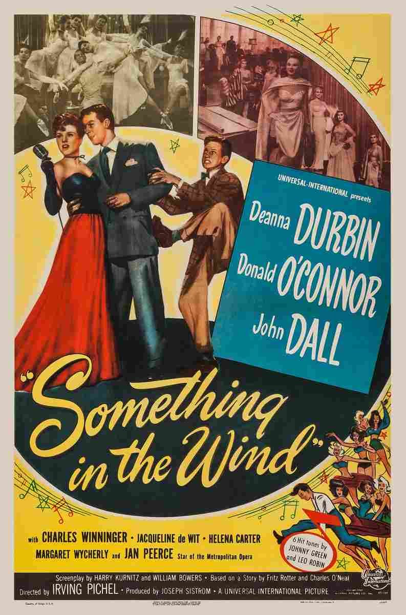 Something in the Wind 1947 01  film star poster A4 Photo Print