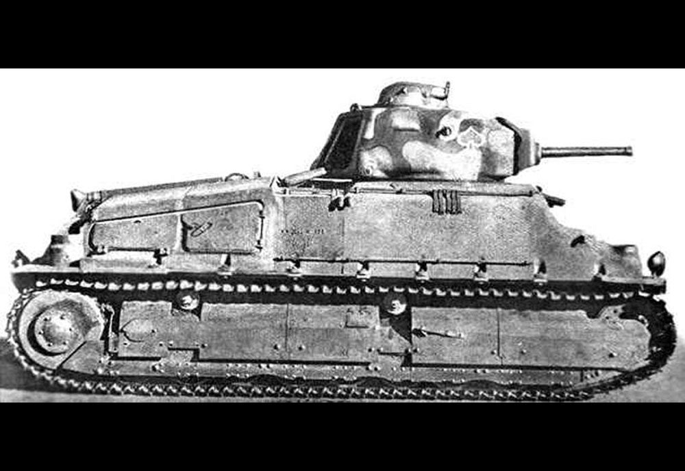 Somua S35 Cavalry Tank France 5 A4 Photo Print