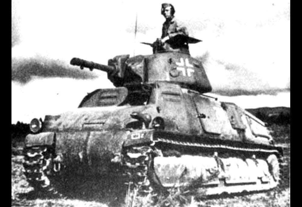 Somua S35 Cavalry Tank France 7 A4 Photo Print