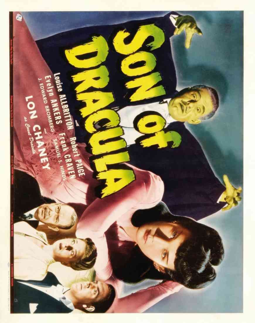 Son of Dracula 02 Film A4 Photo Print