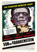 Son of Frankenstein 01 Film A4 Photo Print