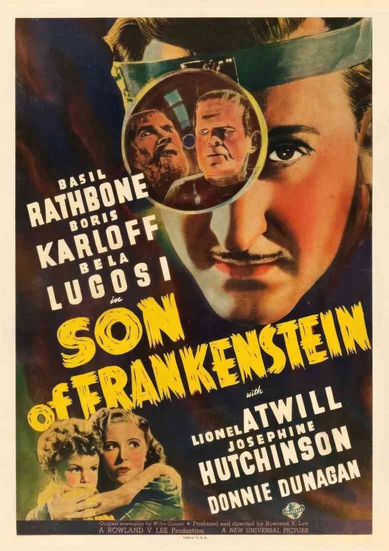 Son of Frankenstein 22 A4 Photo Print