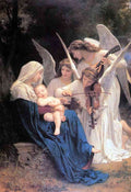 Song Of The Angels Large Bouguereau A4 Photo Print