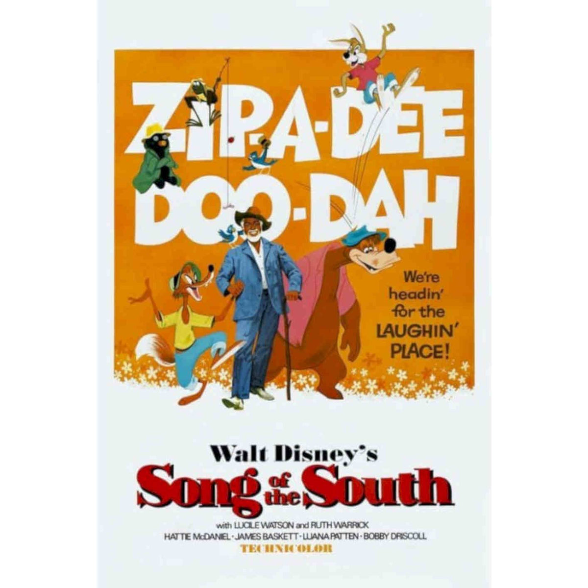 Song Of The South Movie R Vintage Retro Advert Poster A4 Photo Print
