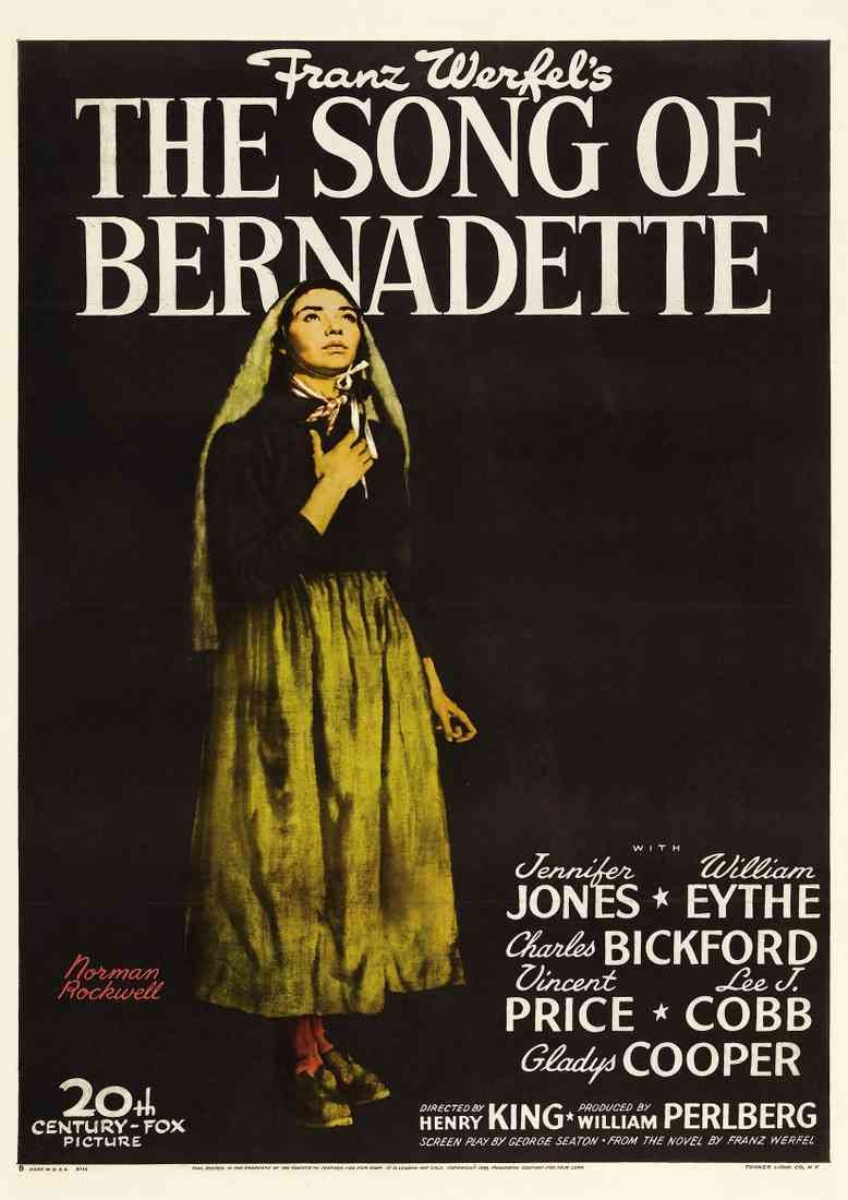 Song of Bernadette The 01 Film A4 Photo Print