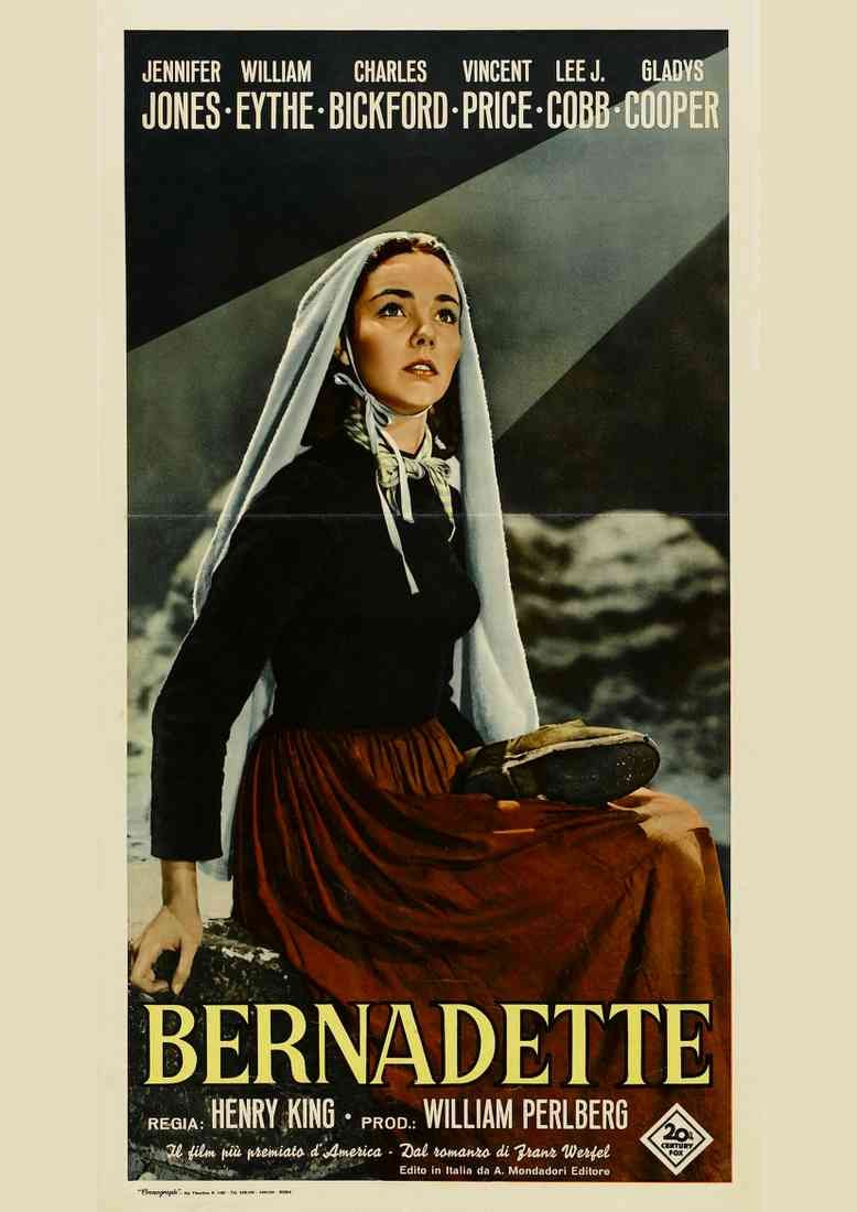 Song of Bernadette The 04 Film A4 Photo Print