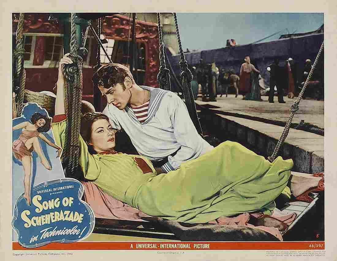Song of Scheherazade 03  film star poster A4 Photo Print