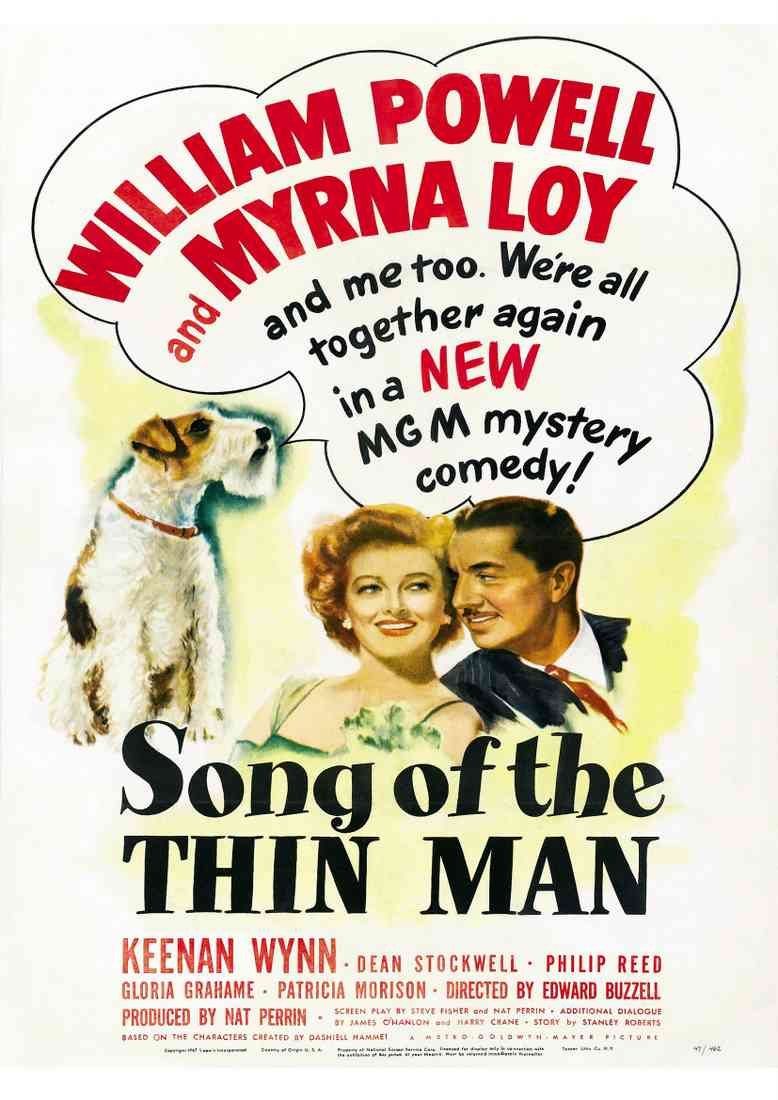 Song of the Thin Man 01 Film A4 Photo Print