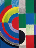 Sonia Delaunay color rhythms Art A4 Photo Print