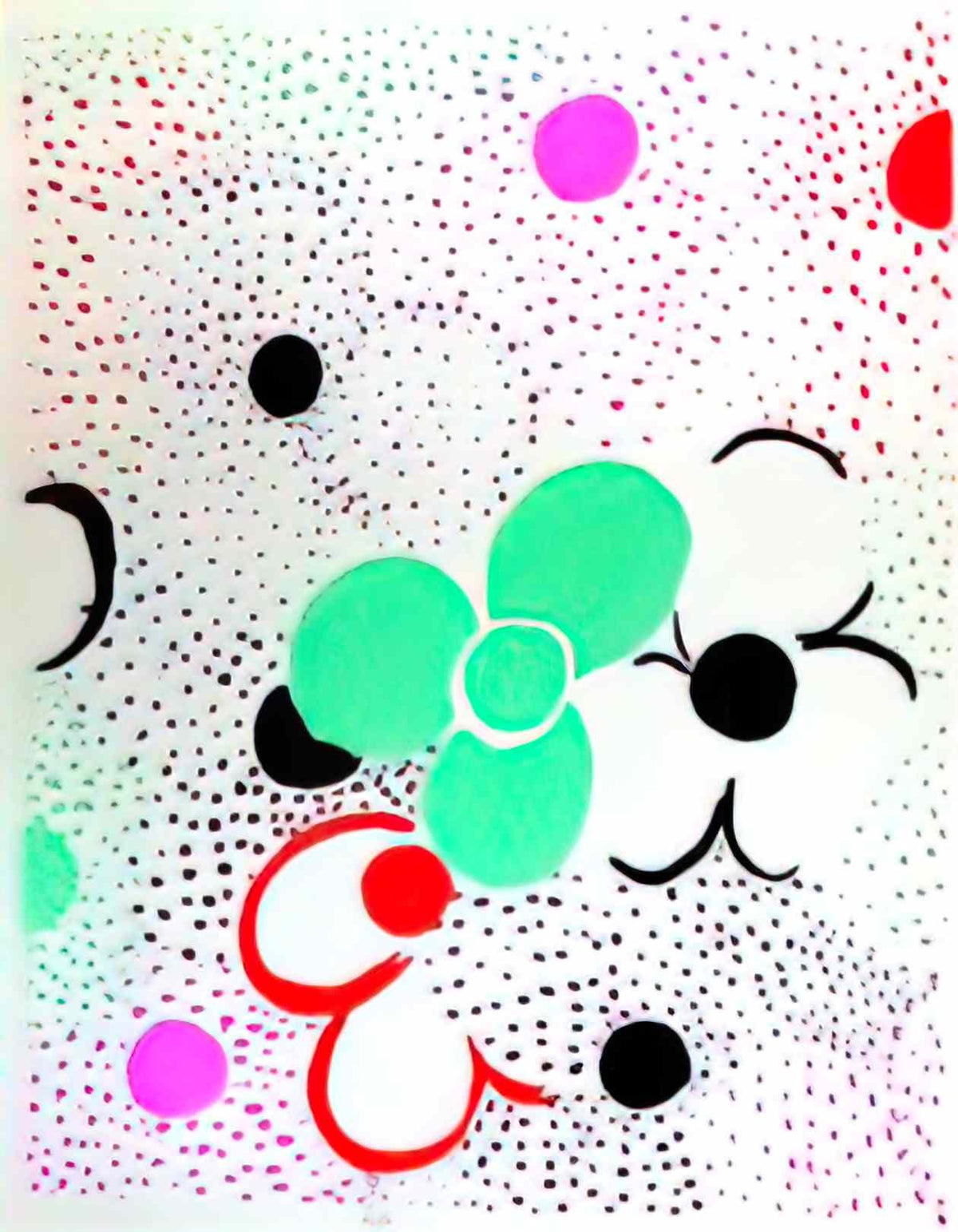 Sonia Delaunay composition 12 Art A4 Photo Print