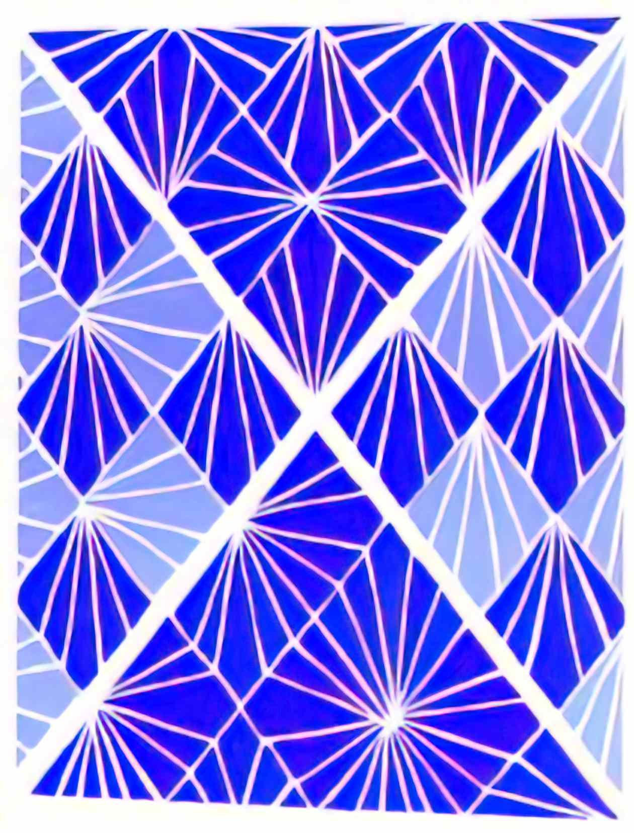 Sonia Delaunay composition 24 Art A4 Photo Print