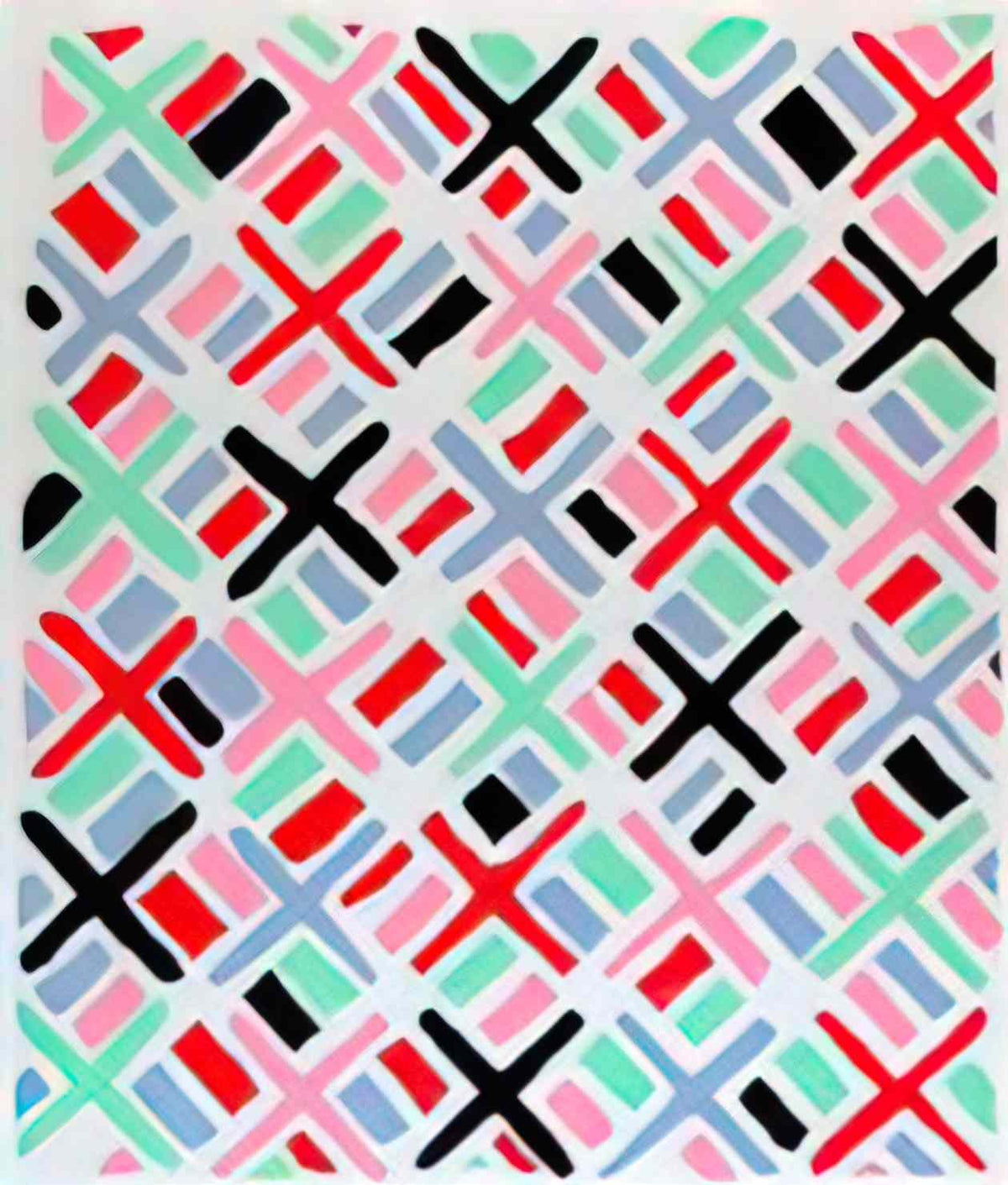 Sonia Delaunay composition 34 Art A4 Photo Print