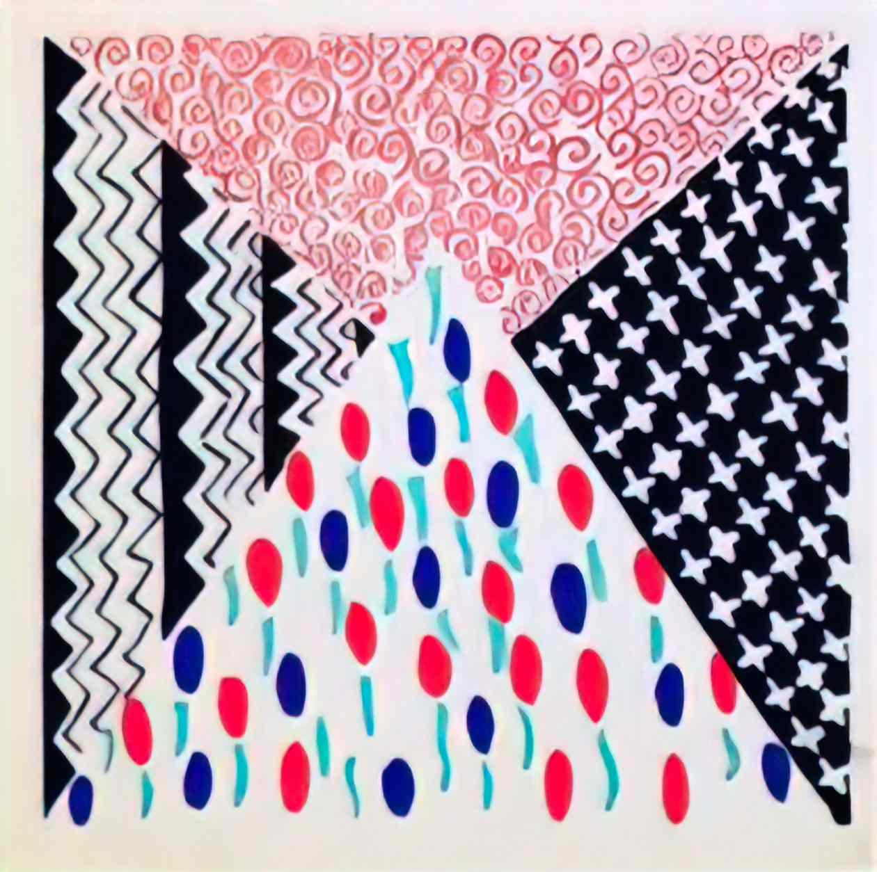 Sonia Delaunay composition 39 Art A4 Photo Print