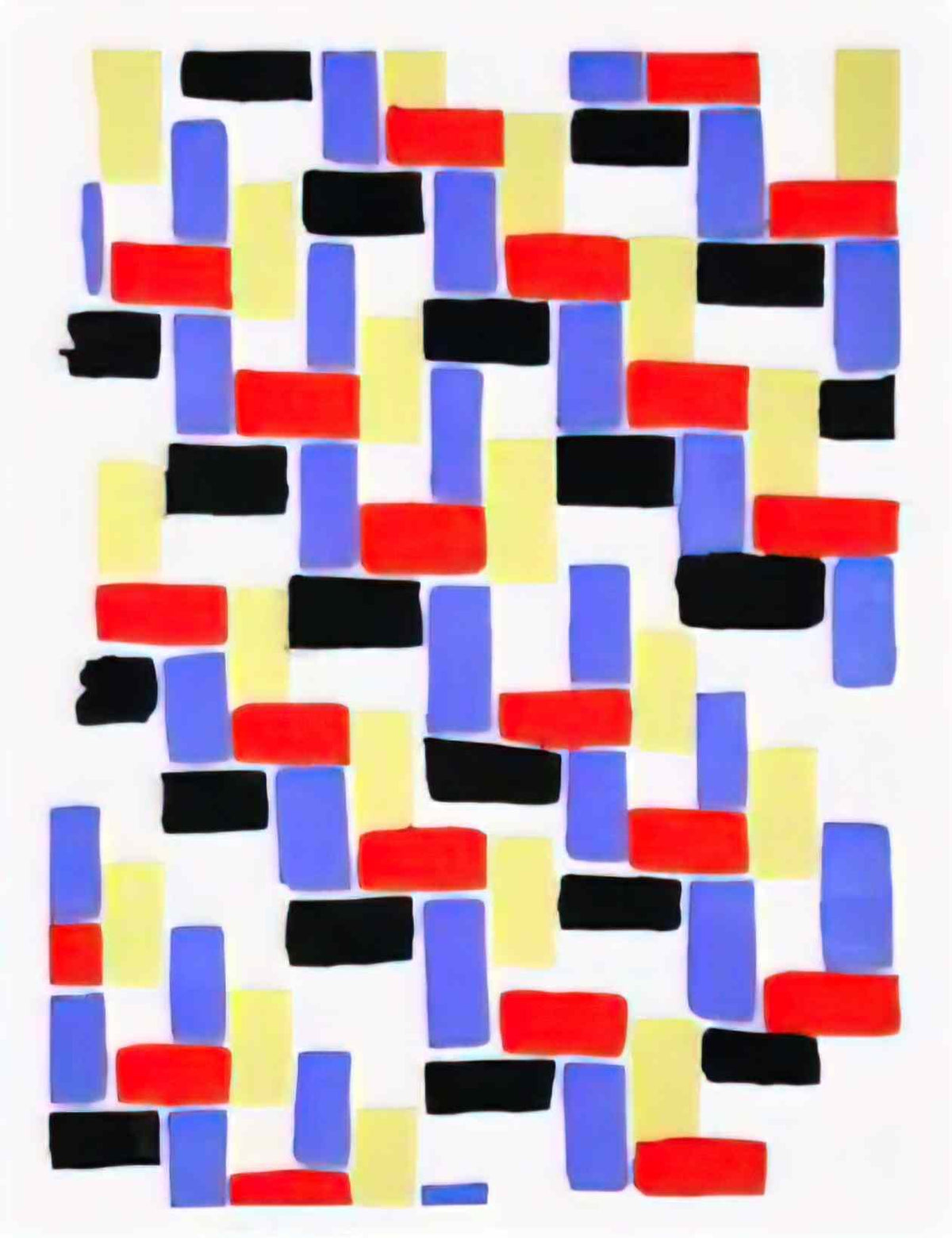 Sonia Delaunay couleurs idees Art A4 Photo Print