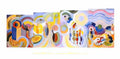 Sonia Delaunay distant journeys Art A4 Photo Print