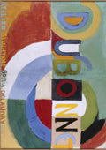 Sonia Delaunay dubonnet A4 Photo Print