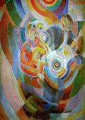 Sonia Delaunay flamenco singer A4 Photo Print
