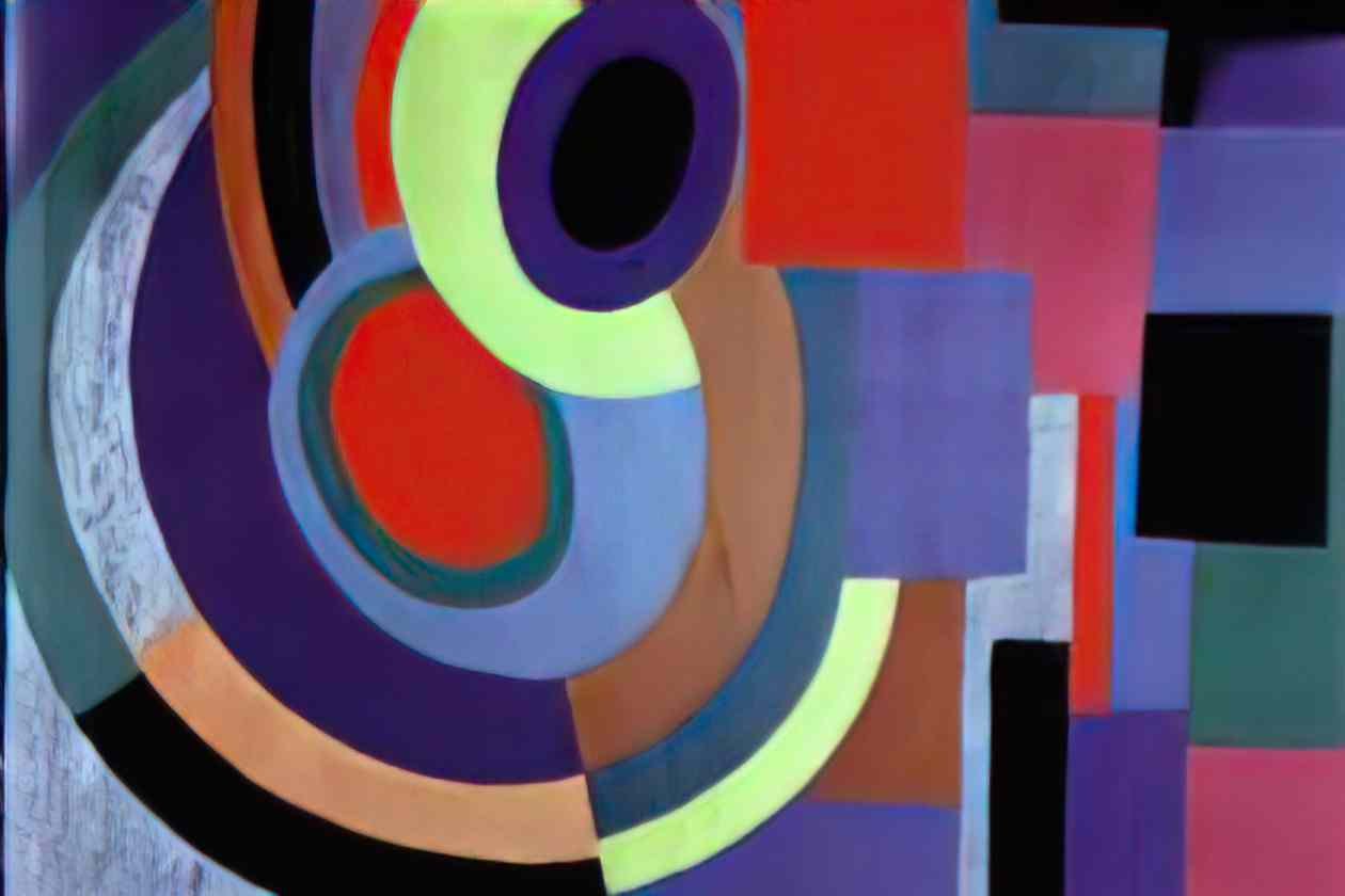 Sonia Delaunay icarus Art A4 Photo Print