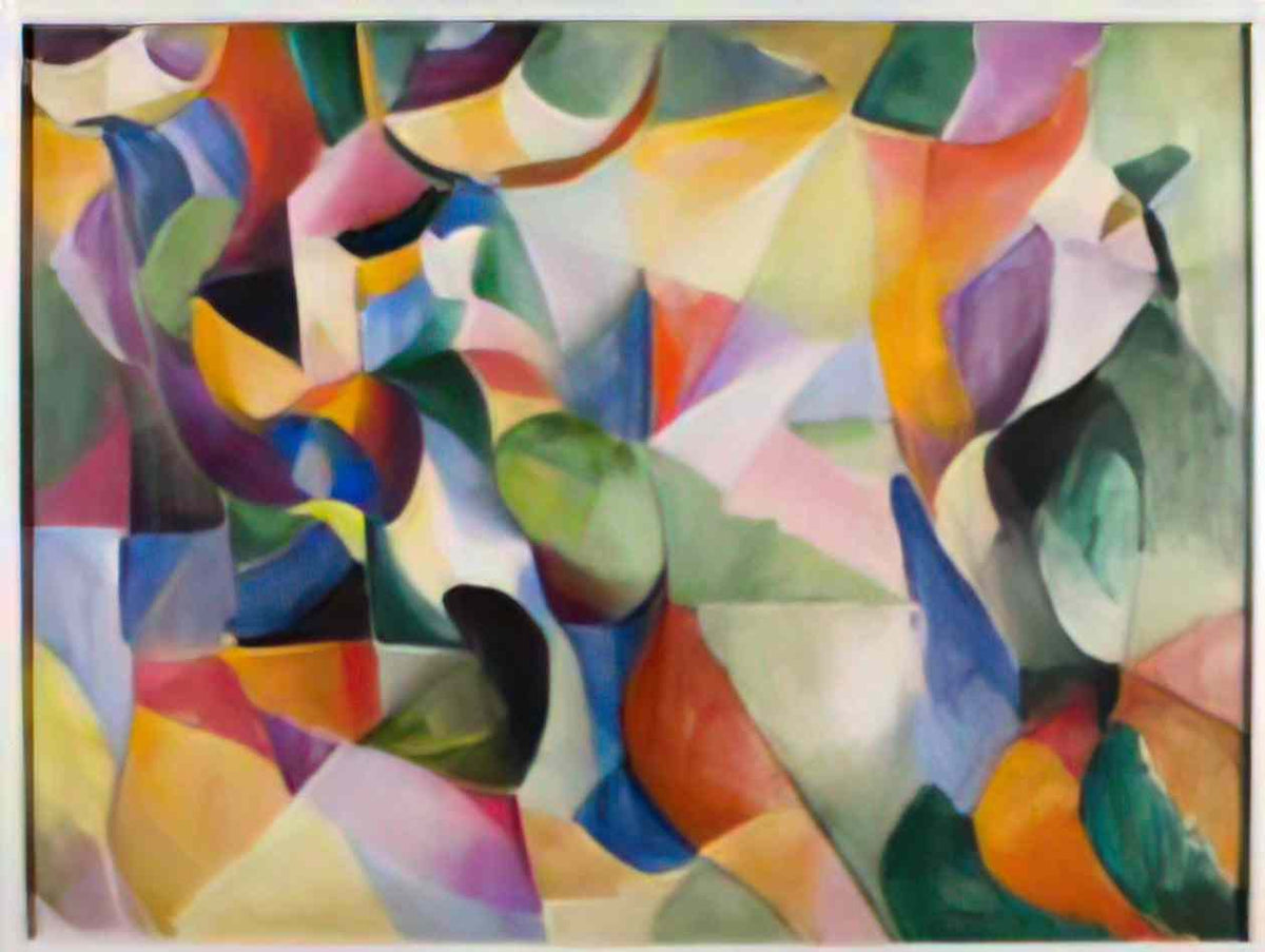 Sonia Delaunay simultaneous colors Art A4 Photo Print