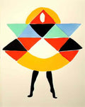 Sonia Delaunay terk Art A4 Photo Print
