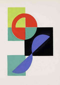Sonia Delaunay untitled illustration for tristan tzara A4 Photo Print