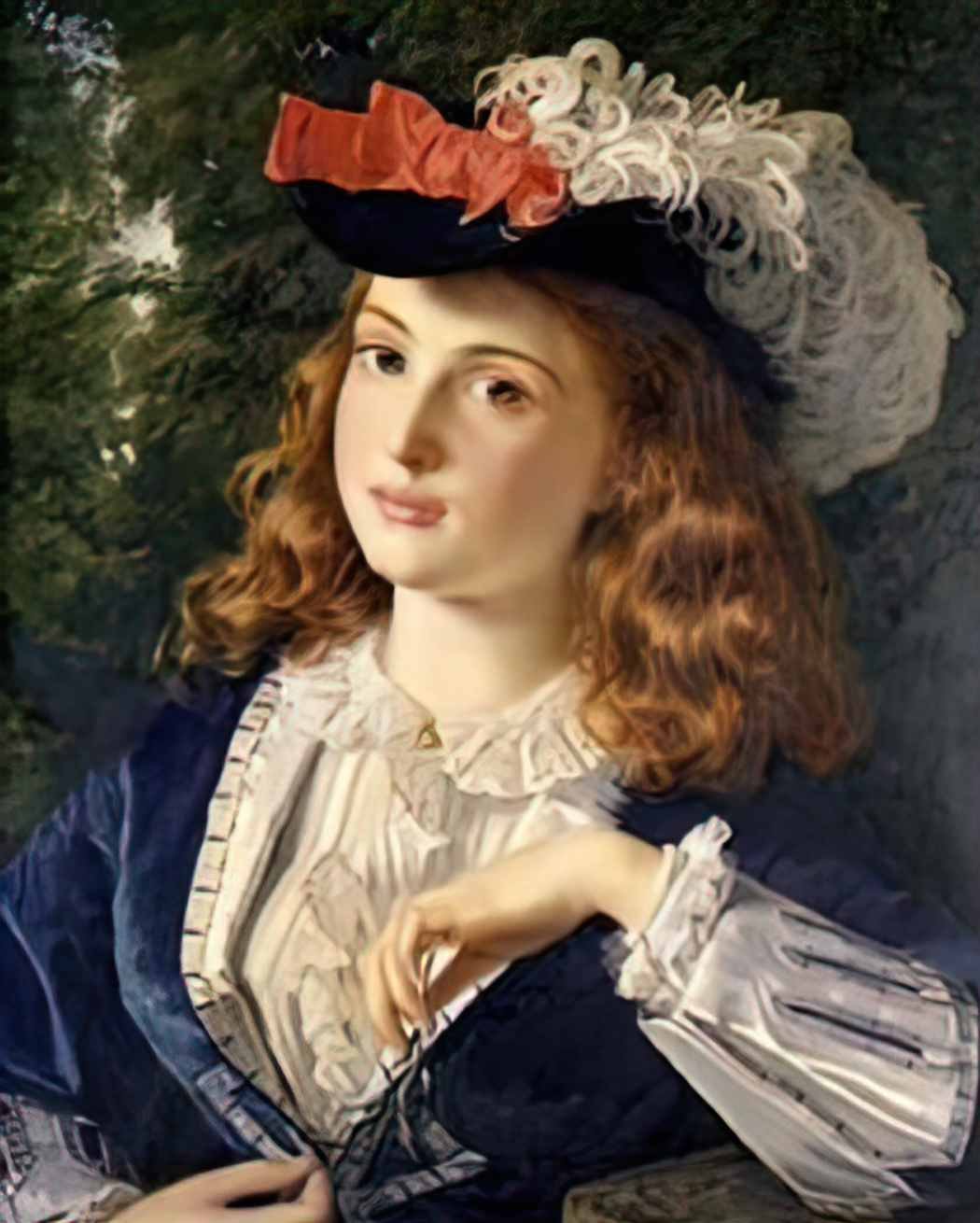 Sophie Gengembre Anderson a spring beauty Art A4 Photo Print
