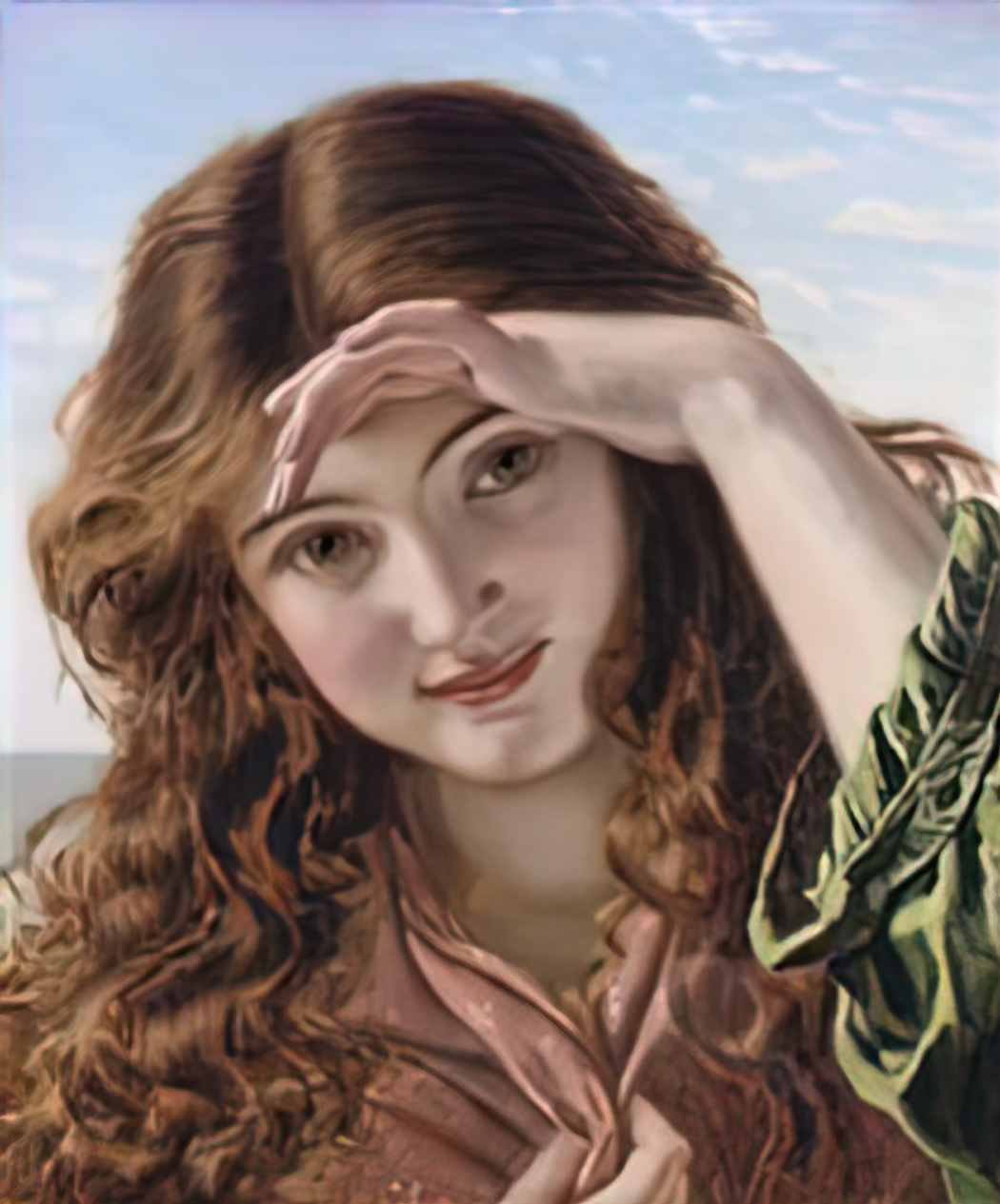 Sophie Gengembre Anderson far away Art A4 Photo Print