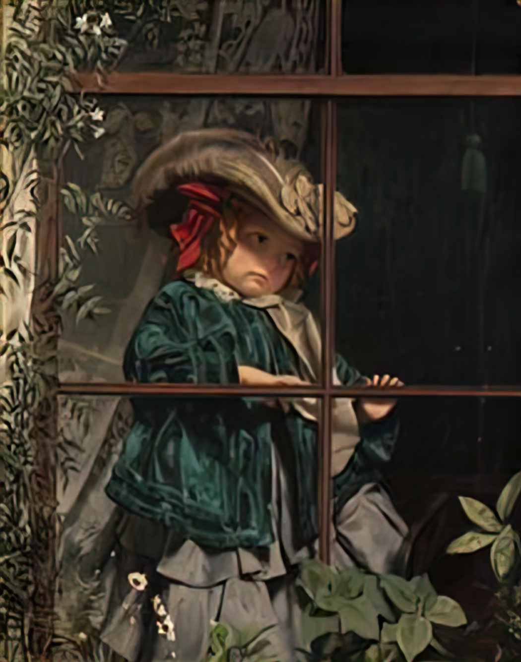 Sophie Gengembre Anderson no walk today Art A4 Photo Print